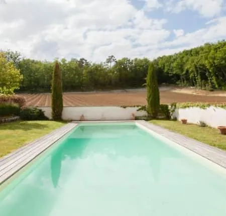 Maison La Source Ferienhaus Saint-Cibard